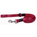 Matis Pet Design Leash Pink Paws