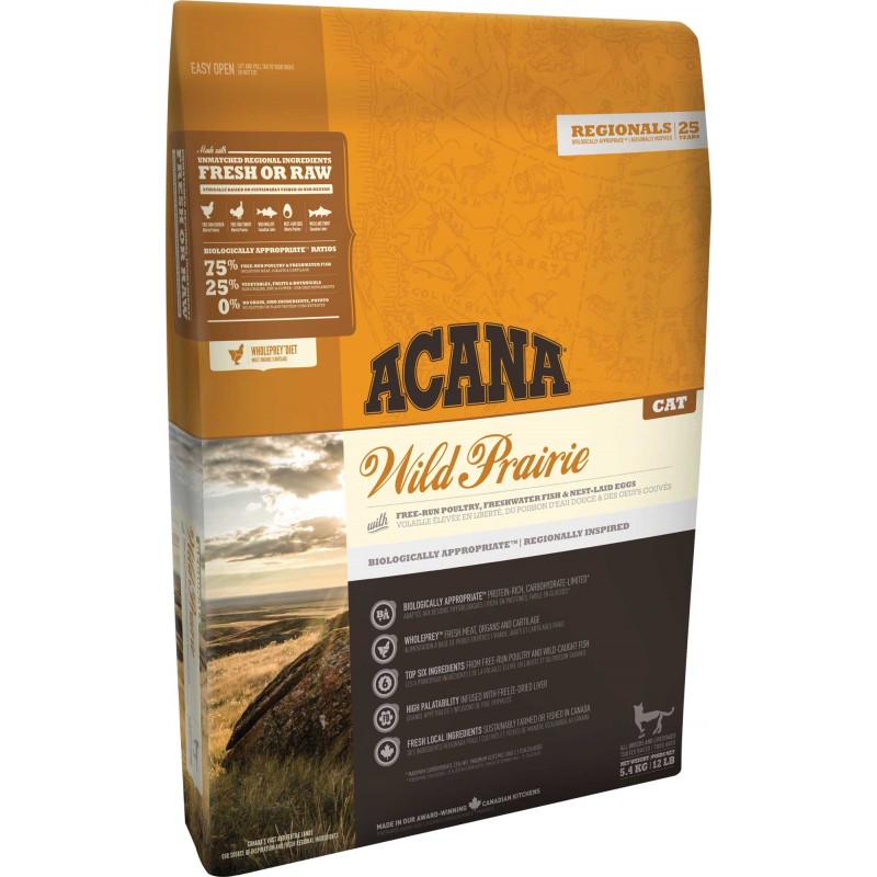 Acana Wild Prairie Cat & Kitten - Petish.eu